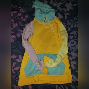 Multicolored hoodie